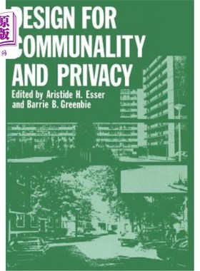 海外直订Design for Communality and Privacy 公共性和隐私设计