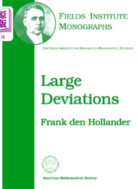 海外直订Large Deviations 大的偏差