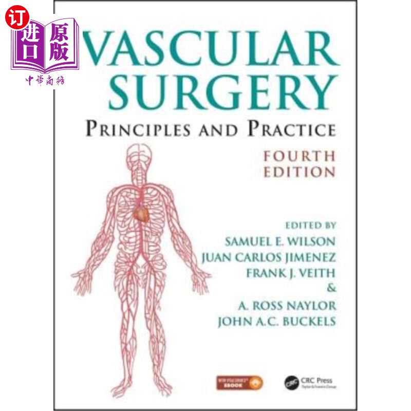 海外直订医药图书Vascular Surgery: Principles and Practice, Fourth Edition 血管外科：原理与实践，第四版