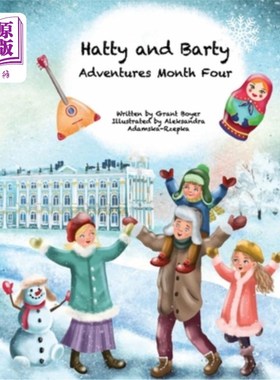 海外直订Hatty and Barty Adventures Month Four: Large Picture Edition 哈蒂和巴蒂冒险第四个月：大图版