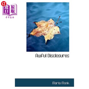 披露 可怕 海外直订Awful Disclosures