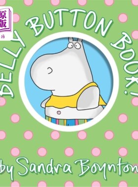 海外直订Belly Button Book!: Oversized Lap Board Book 肚脐书!:超大板书