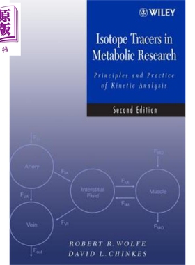 现货 新陈代谢研究中的同位素示踪剂 动力分析的原理与实践 Isotope Tracers In Metab【中商原版】