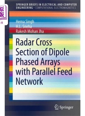 海外直订Radar Cross Section of Dipole Phased Arrays with... 平行馈电偶极子相控阵雷达截面