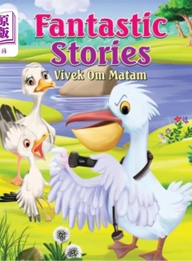 海外直订Fantastic Stories: Bedtime stories for four year olds as narrated by a four year 奇妙的故事：一个四岁的孩子