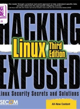 海外直订Hacking Exposed Linux: Linux Security Secrets and Solutions 黑客攻击暴露了Linux：Linux安全机密和解决方案