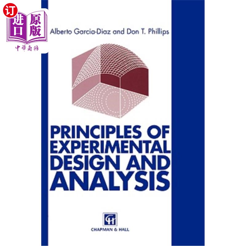 海外直订Principles of Experimental Design and Analysis 实验设计与分析原理