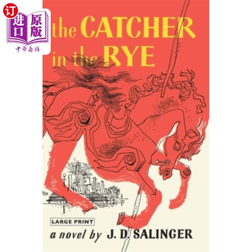 海外直订The Catcher in the Rye 麦田里的守望者