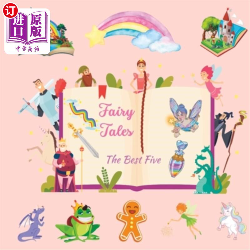 海外直订Fairy Tales: The best five 童话：最好的五个