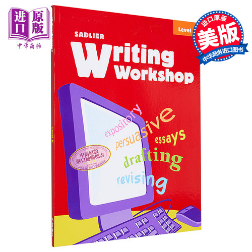 Writing Workshop Student Level B Grade 7 写作工作坊学生书 七年级 初中英语作文练习教辅 英文原版 进口图书【中商原版】