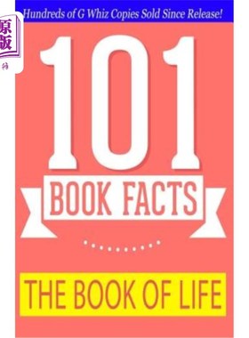 海外直订The Book of Life -101 Book Facts: #1 Fun Facts & Trivia Tidbits 生活之书-101书本事实:#1有趣的事实和琐事花絮