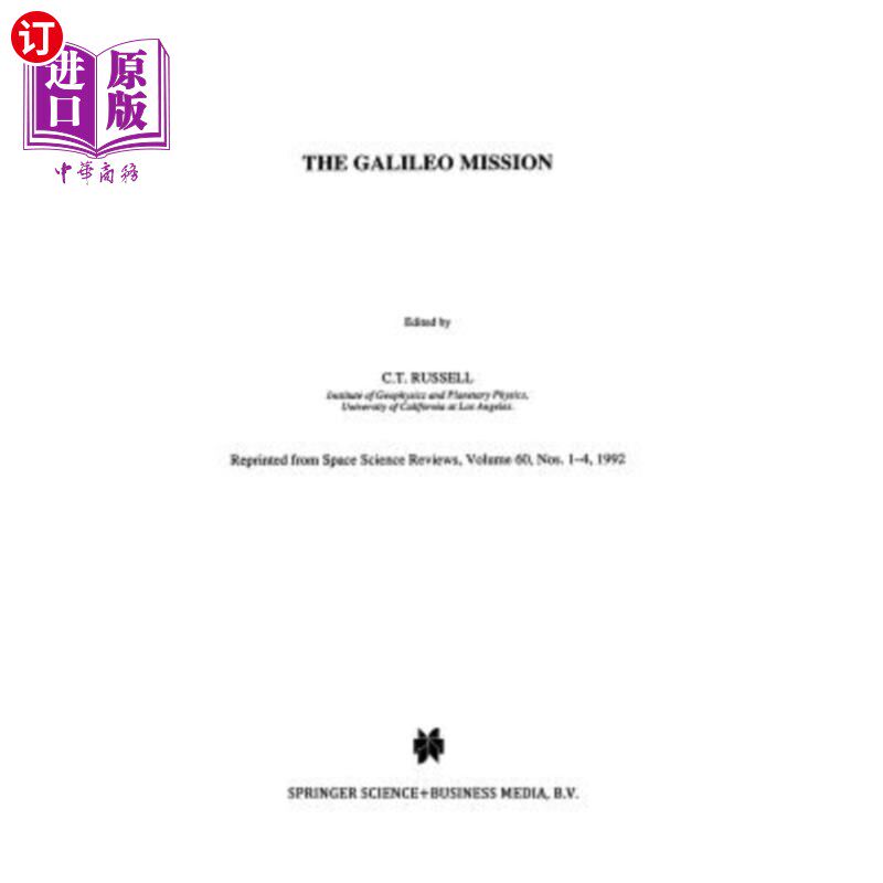 海外直订The Galileo Mission 伽利略任务
