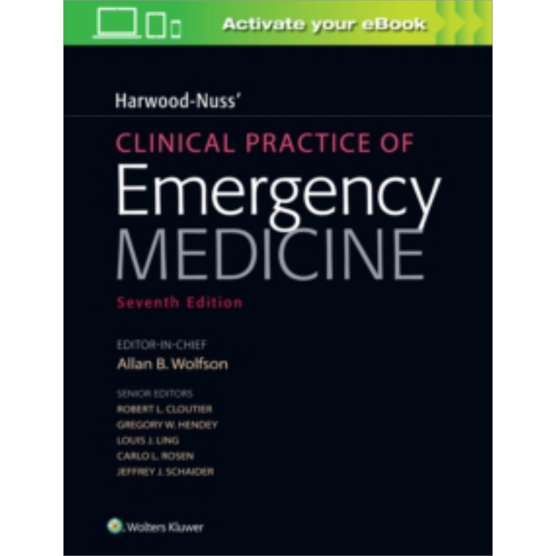 现货 Harwood Nuss急诊医学临床实践 第7版 英文原版 Harwood Nuss Clinical Practice Allan B Wolfson【中商原版】