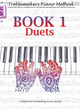 海外直订Treblemakers Piano Method: Book 1 Duets 树木制造者钢琴方法：第一册二重奏