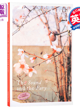 喧哗与骚动 英文原版【中商原版】The Sound and the Fury 豆瓣阅读 福克纳 经典小说 美国文学 意识流 诺贝尔 William Faulk