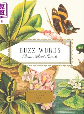 现货 嗡嗡词汇 昆虫诗歌选集 Buzz Words Poems About Insects 英文原版 Howard Schechter【中商原版】