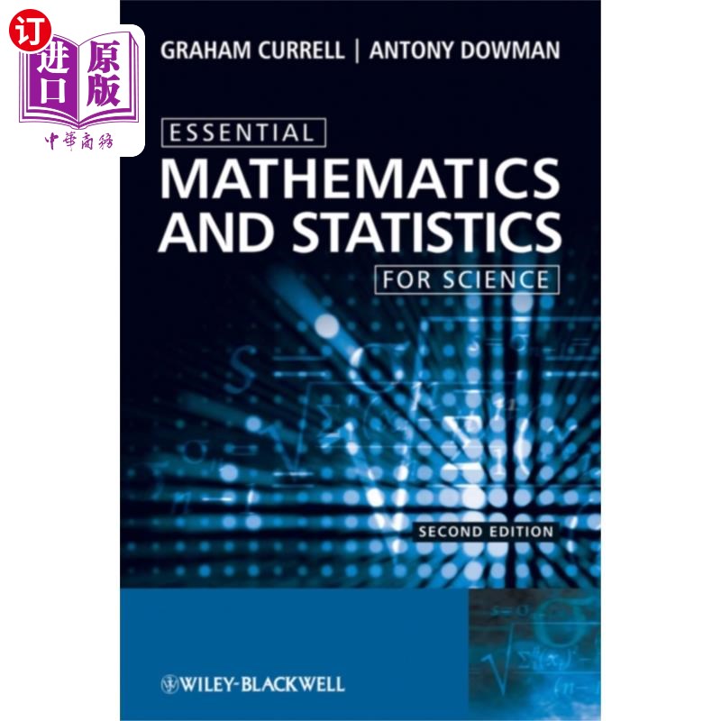 海外直订Essential Mathematics and Statistics for Science 科学基础数学与统计