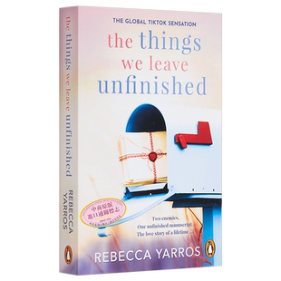 预售 我们未完成的事情 The Things We Leave Unfinished 英文原版 Rebecca Yarros【中商原版】
