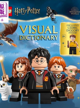 乐高哈利波特视觉词典 经典角色图解指南 英文原版 LEGO Harry Potter Visual Dictionary DK