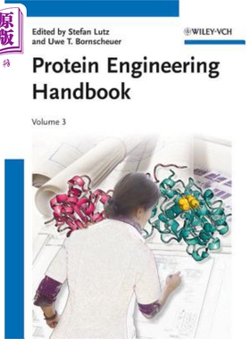 现货 蛋白质工程手册 第3卷 Protein Engineering Handbook V 3 Stefan Lutz 英文原版 wiley