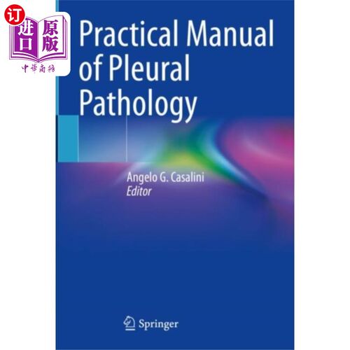 海外直订医药图书Practical Manual of Pleural Pathology 胸膜病理学实用手册
