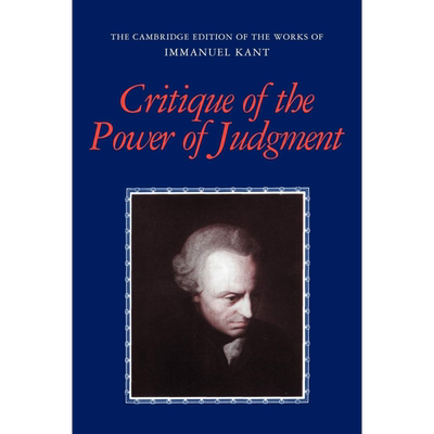 Critique of the Power of Judgment 英文原版 判断力批判 康德【中商原版】