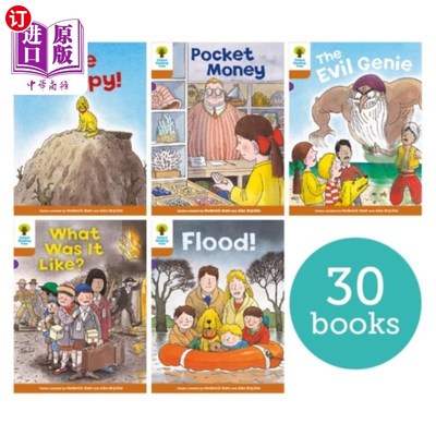 海外直订Oxford Reading Tree: Biff, Chip and Kipper Stori... 牛津阅读树:Biff, Chip和Kipper故事:牛津8级:30类包