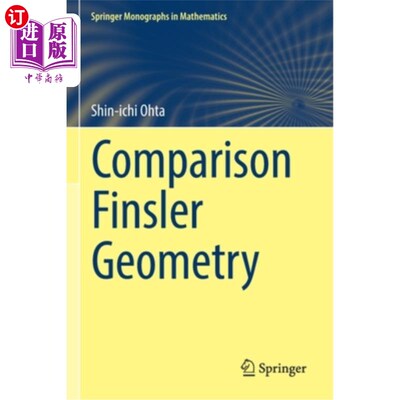 海外直订Comparison Finsler Geometry 比较Finsler几何