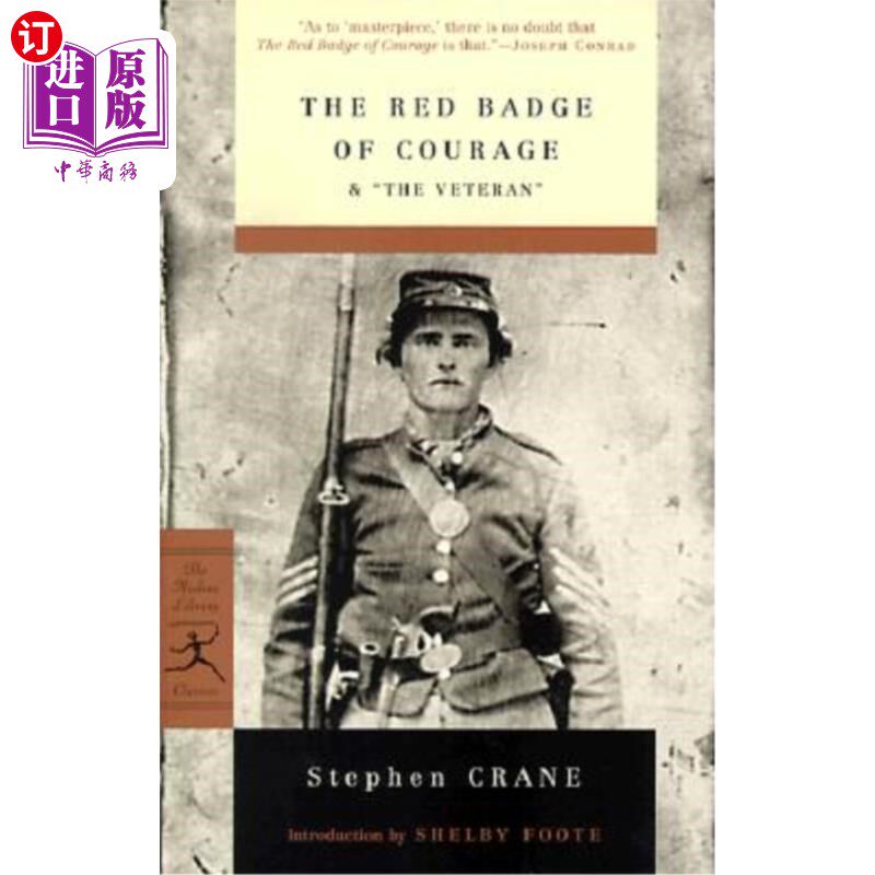 海外直订The Red Badge of Courage & the Veteran 红色勇气徽章&老兵