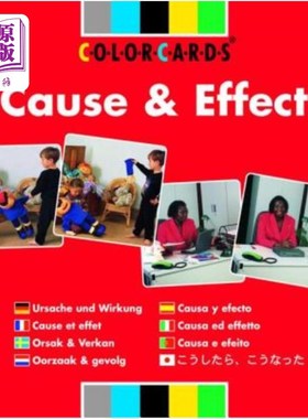 海外直订Cause and Effect: Colorcards 因果：彩色卡片