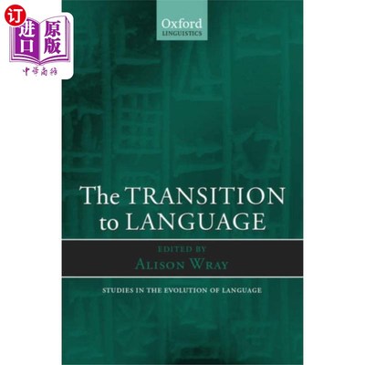 海外直订Transition to Language 向语言的过渡