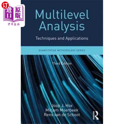 海外直订Multilevel Analysis 多层次分析