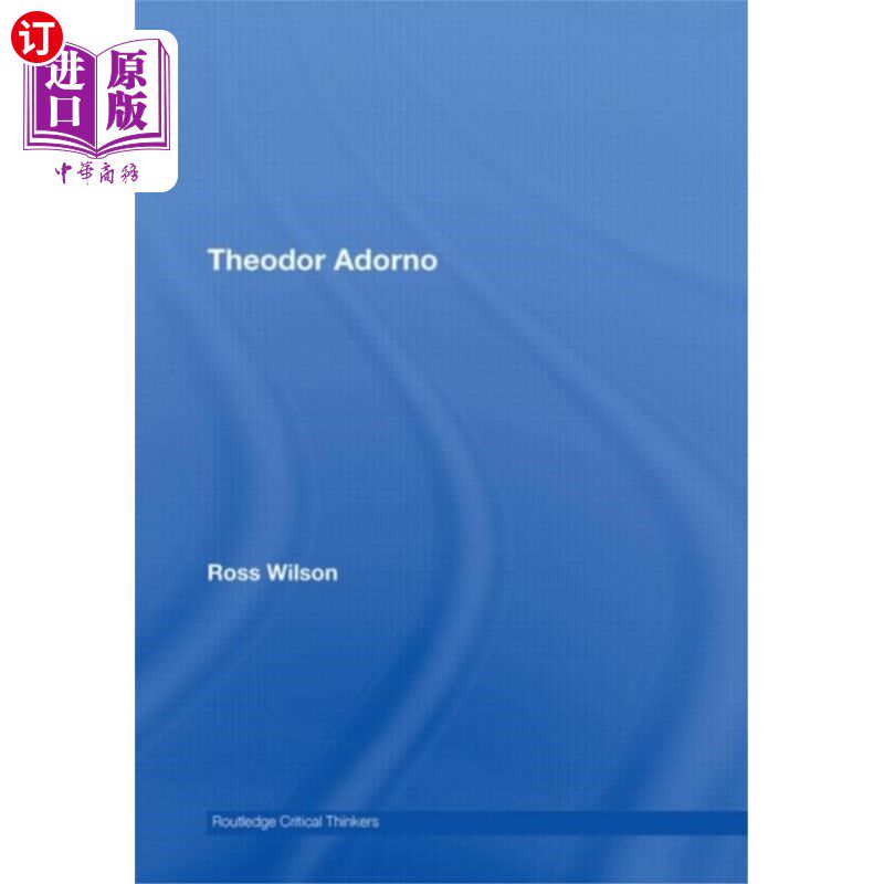 海外直订theodor adorno 西奥多·阿多诺