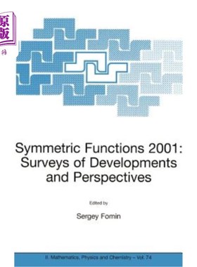 海外直订Symmetric Functions 2001: Surveys of Developments and Perspectives: Proceedings  对称函数2001：发展概况和前