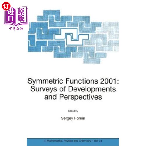 海外直订Symmetric Functions 2001: Surveys of Developments and Perspectives: Proceedings  对称函数2001：发展概况和前