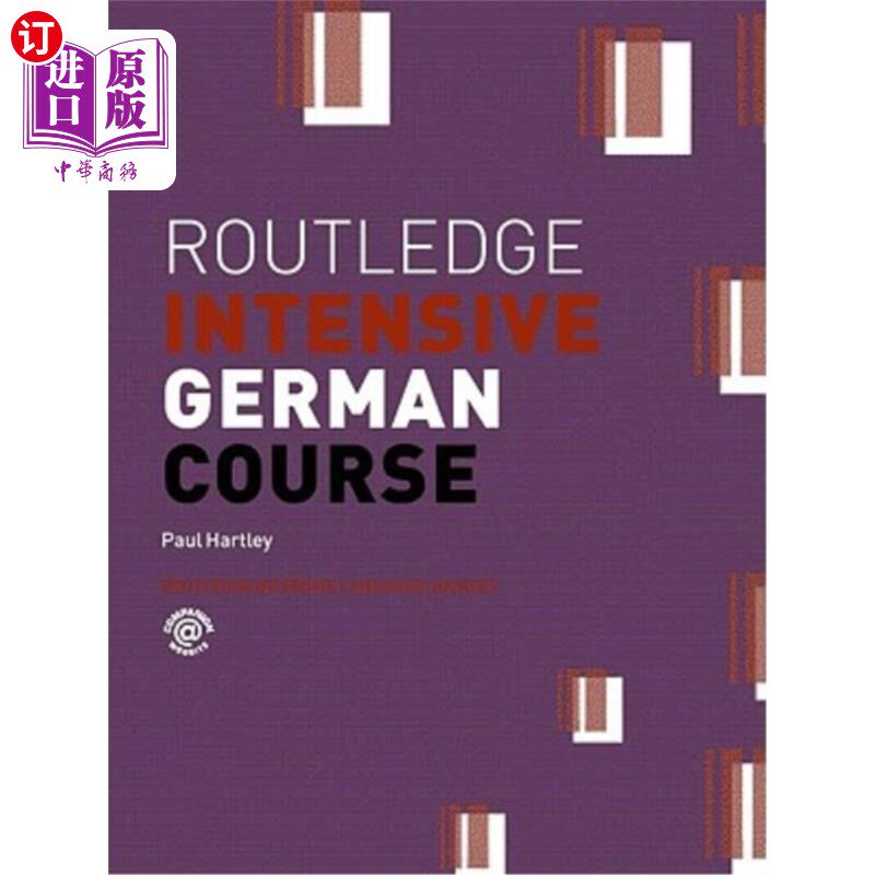 海外直订Routledge Intensive German Course 劳特利奇德语强化课程