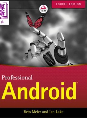 现货 专业安卓开发指南 第4版 Professional Android Fourth Edition Reto Meier 英文原版【中商原版】wiley