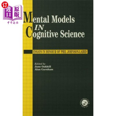 海外直订Mental Models In Cognitive Science 认知科学中的心理模型