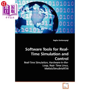and 实 for 实时仿真和控制软件工具 Hard Control Simulation Time Real Tools 海外直订Software