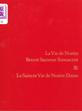 海外直订La Vie de Nostre Benoit Sauveur 诺思特生活酒店