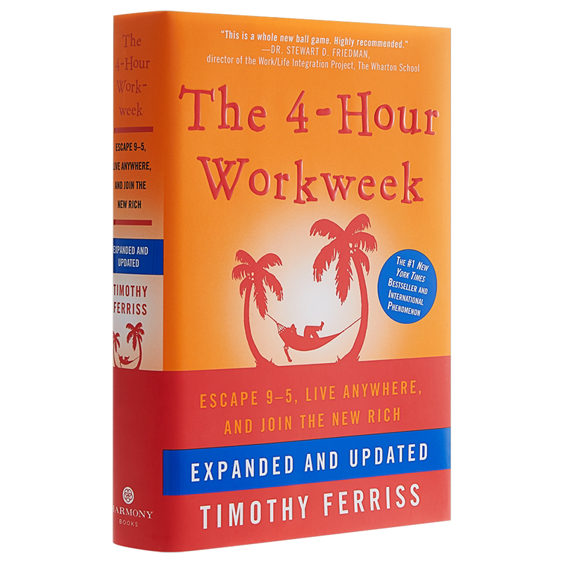【中商原版】每周工作四小时 英文原版 The 4-Hour Workweek 纽约畅销排行榜作品Timothy Ferriss蒂莫西代表作Tools of Titan