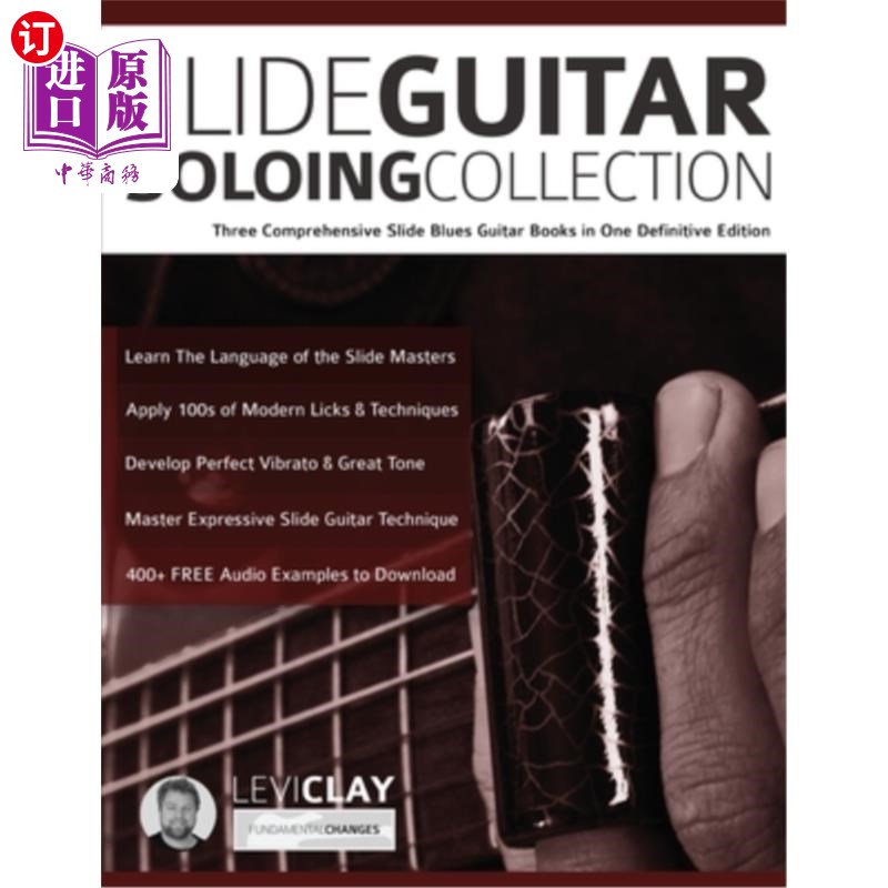 海外直订Slide Guitar Soloing Collection 滑动吉他独奏集合
