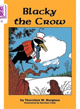 海外直订Blacky the Crow 乌鸦黑