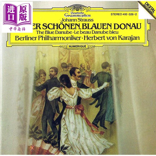 BLUE DANUBE WALTZE STRAUSS 4000262 古典乐【中商原版】