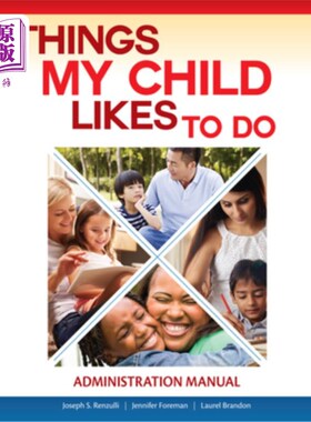 海外直订Things My Child Likes to Do: Administration Manual 孩子喜欢做的事:管理手册