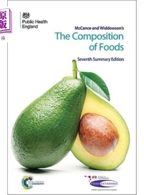 海外直订McCance and Widdowson's the Composition of Foods: Seventh Summary Edition McCance和Widdowson