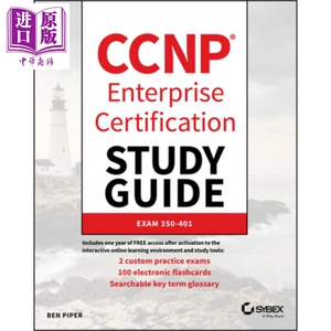 现货 思科认证资深网络工程师企业认证学习指南 Ccnp Enterprise Certification Study Guide 英文原版 Ben Piper【中商原版】