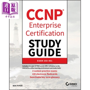 中商原版 Enterprise Guide Study Certification Ccnp 英文原版 现货 思科认证资深网络工程师企业认证学习指南 Piper Ben