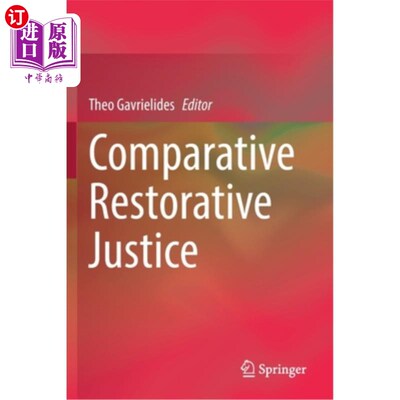 海外直订Comparative Restorative Justice 比较恢复性司法