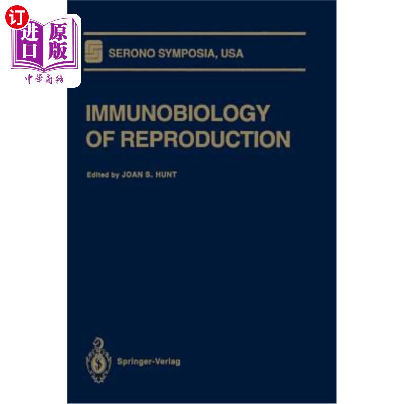 海外直订医药图书Immunobiology of Reproduction 生殖免疫生物学